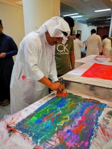 A Workshop Entitled: ‘Color Experiments’ at the Male Section